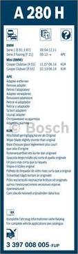 BOSCH 3 397 008 005 - Перо на чистачка vvparts.bg