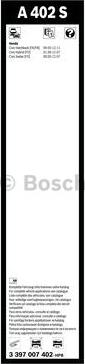 BOSCH 3 397 007 402 - Перо на чистачка vvparts.bg