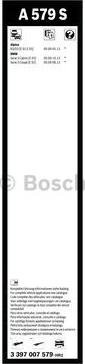 BOSCH 3 397 007 579 - Перо на чистачка vvparts.bg