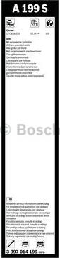 BOSCH 3 397 014 199 - Перо на чистачка vvparts.bg