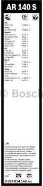 BOSCH 3 397 014 140 - Перо на чистачка vvparts.bg