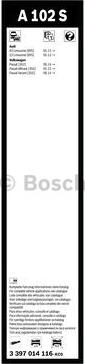 BOSCH 3 397 014 116 - Перо на чистачка vvparts.bg