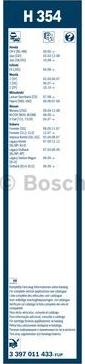 BOSCH 3 397 011 433 - Перо на чистачка vvparts.bg