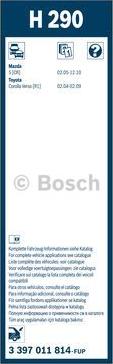 BOSCH 3 397 011 814 - Перо на чистачка vvparts.bg