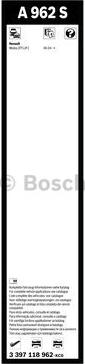 BOSCH 3 397 118 962 - Перо на чистачка vvparts.bg