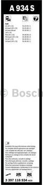 BOSCH 3 397 118 934 - Перо на чистачка vvparts.bg