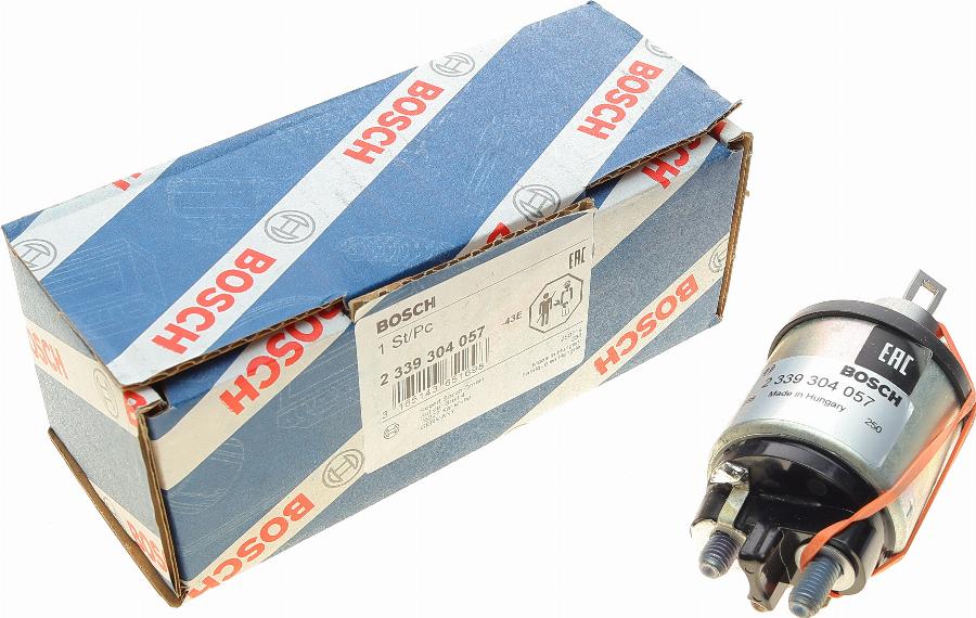 BOSCH 2 339 304 057 - Магнитен превключвател, стартер vvparts.bg