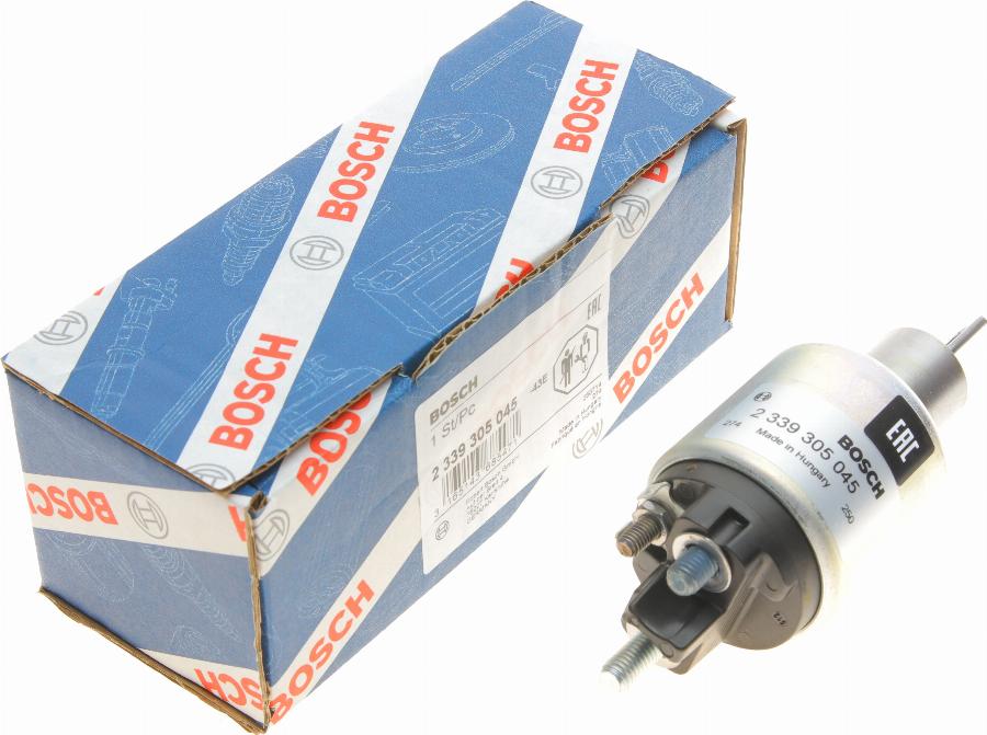 BOSCH 2 339 305 045 - Магнитен превключвател, стартер vvparts.bg