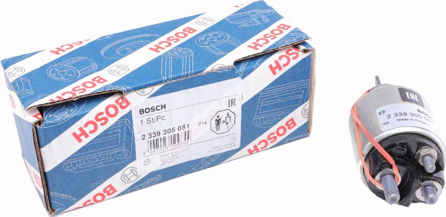 BOSCH 2 339 305 051 - Магнитен превключвател, стартер vvparts.bg