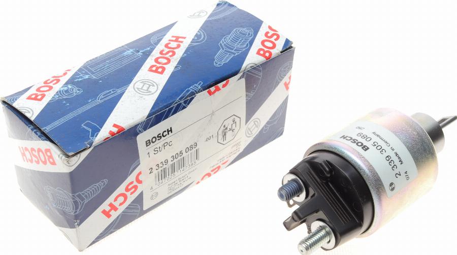 BOSCH 2 339 305 089 - Магнитен превключвател, стартер vvparts.bg