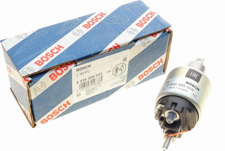 BOSCH 2 339 305 033 - Магнитен превключвател, стартер vvparts.bg