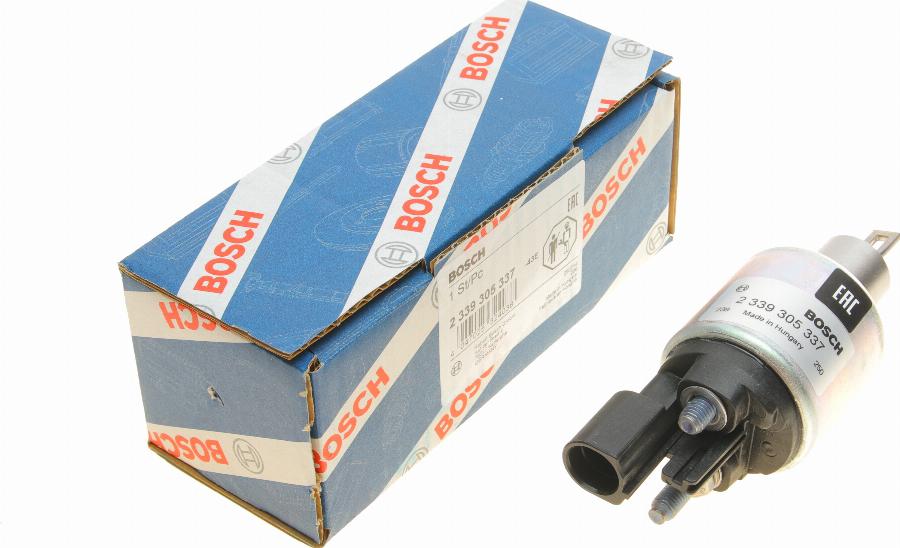 BOSCH 2 339 305 337 - Магнитен превключвател, стартер vvparts.bg