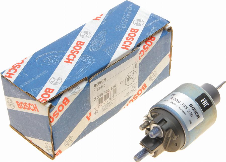 BOSCH 2 339 305 236 - Магнитен превключвател, стартер vvparts.bg