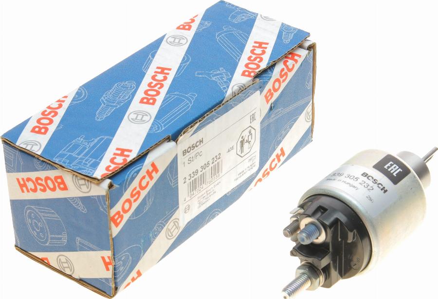 BOSCH 2 339 305 232 - Магнитен превключвател, стартер vvparts.bg