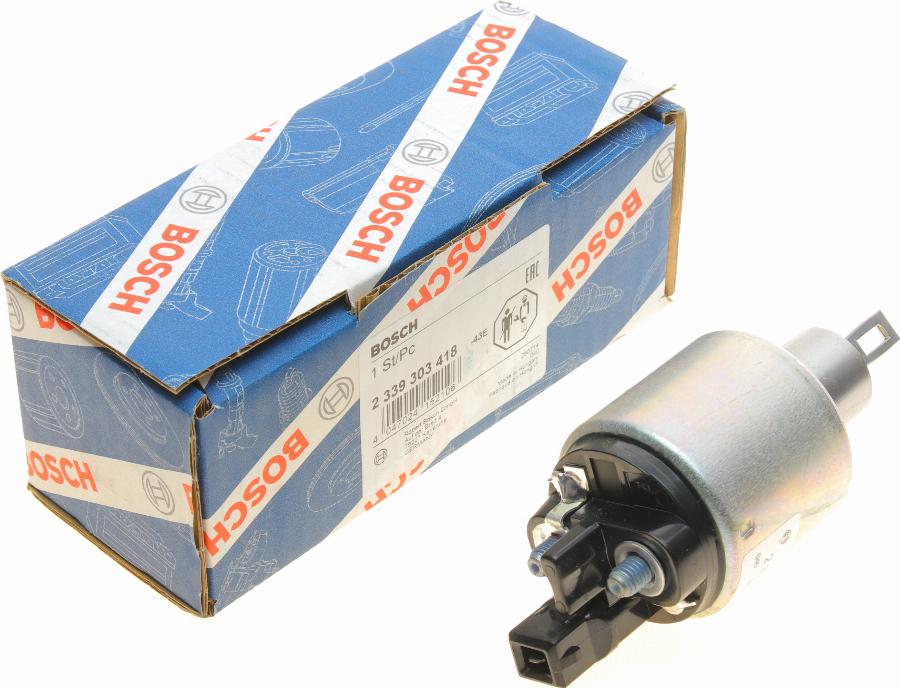 BOSCH 2 339 303 418 - Магнитен превключвател, стартер vvparts.bg