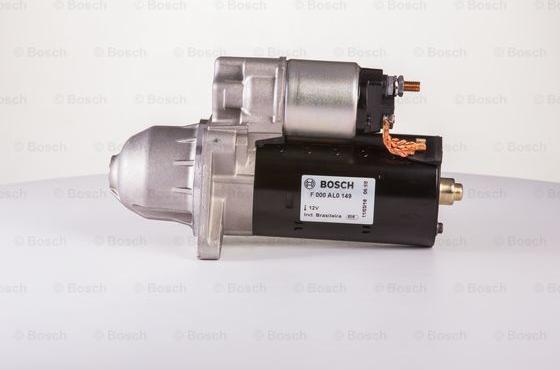 BOSCH F 000 AL0 149 - Стартер vvparts.bg