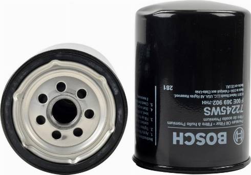 BOSCH F 00E 369 902 - Маслен филтър vvparts.bg