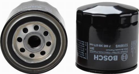 BOSCH F 00E 369 877 - Маслен филтър vvparts.bg