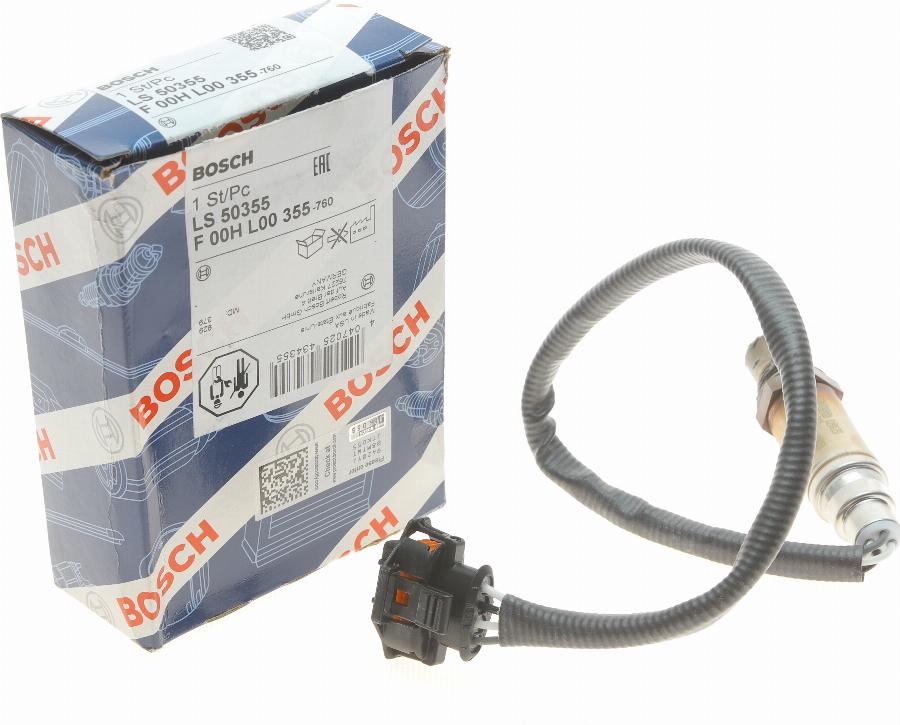 BOSCH F 00H L00 355 - Ламбда-сонда vvparts.bg