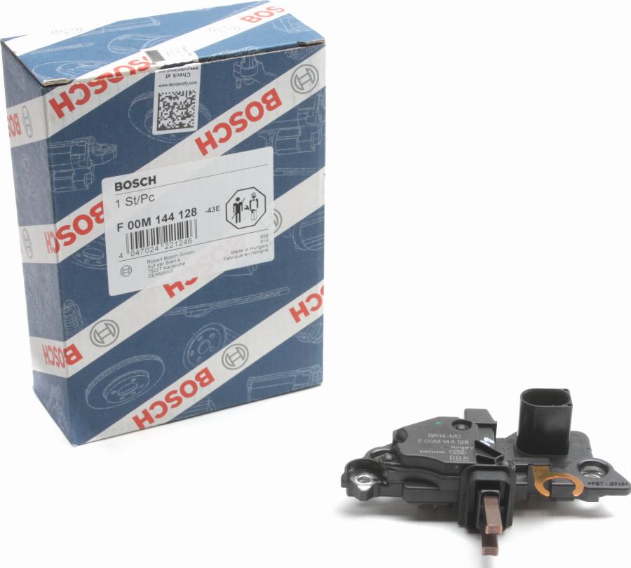 BOSCH F 00M 144 128 - Регулатор на генератор vvparts.bg