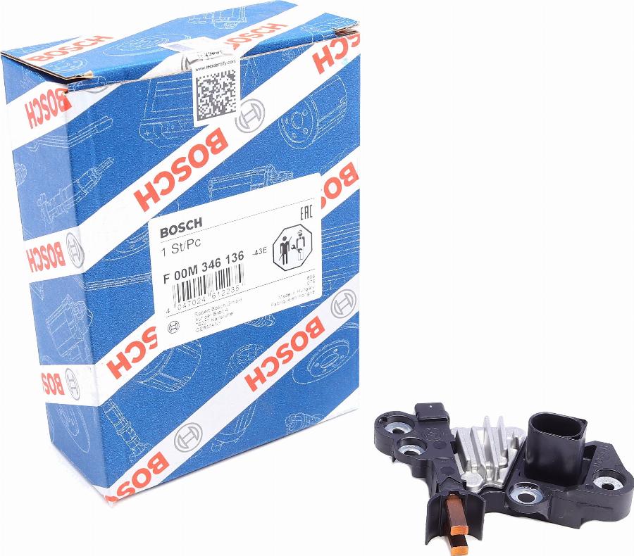 BOSCH F 00M 346 136 - Регулатор на генератор vvparts.bg