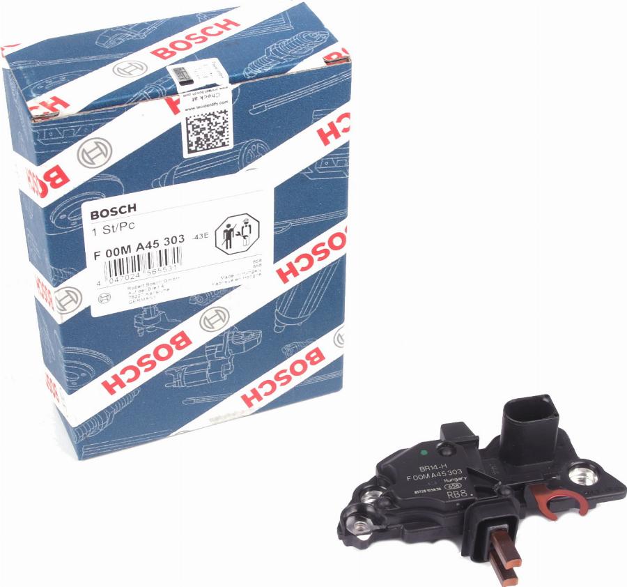 BOSCH F 00M A45 303 - Регулатор на генератор vvparts.bg