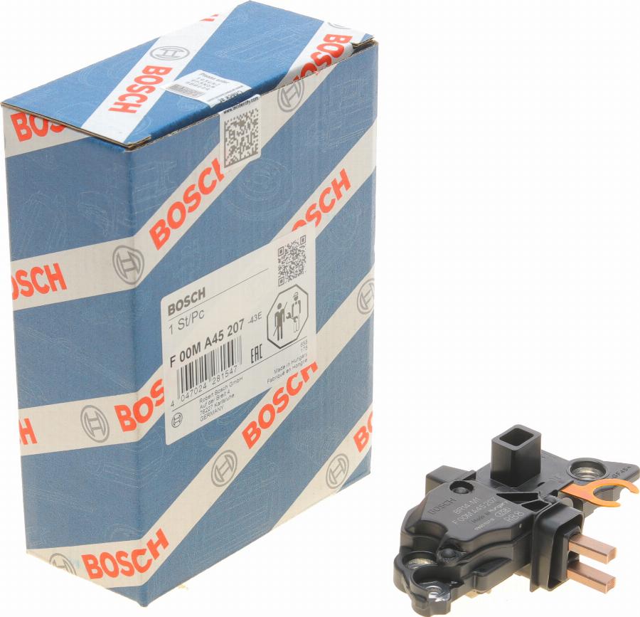 BOSCH F 00M A45 207 - Регулатор на генератор vvparts.bg