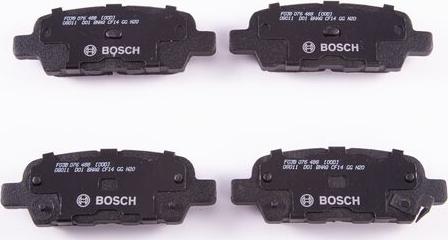 BOSCH F 03B 076 488 - Комплект спирачно феродо, дискови спирачки vvparts.bg