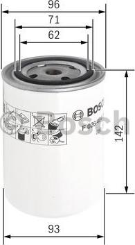 BOSCH F 026 404 011 - Филтър за охладителната течност vvparts.bg