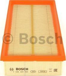 BOSCH F 026 400 450 - Въздушен филтър vvparts.bg