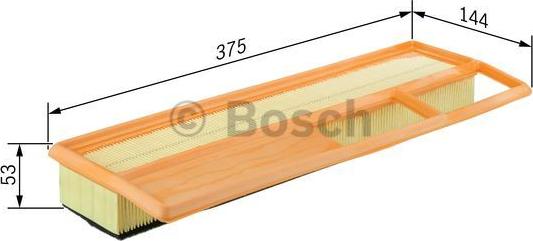 BOSCH F 026 400 002 - Въздушен филтър vvparts.bg