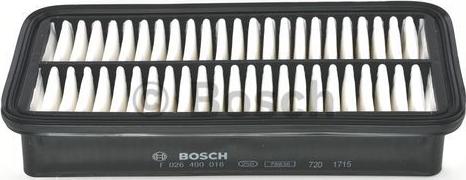 BOSCH F 026 400 016 - Въздушен филтър vvparts.bg