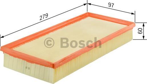 BOSCH F 026 400 036 - Въздушен филтър vvparts.bg