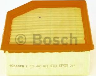 BOSCH F 026 400 023 - Въздушен филтър vvparts.bg