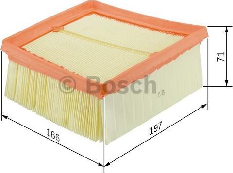 BOSCH F 026 400 135 - Въздушен филтър vvparts.bg