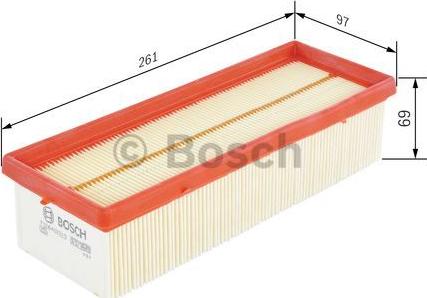 BOSCH F 026 400 323 - Въздушен филтър vvparts.bg