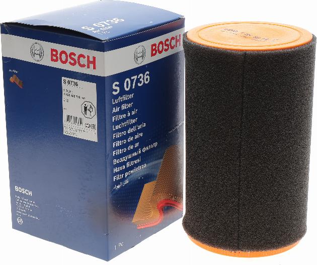 BOSCH F 026 400 736 - Въздушен филтър vvparts.bg