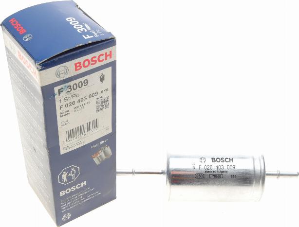 BOSCH F 026 403 009 - Горивен филтър vvparts.bg