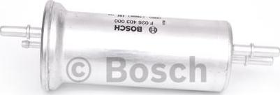 BOSCH F 026 403 000 - Горивен филтър vvparts.bg