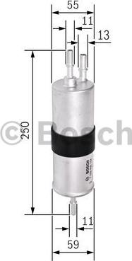 BOSCH F 026 403 754 - Горивен филтър vvparts.bg