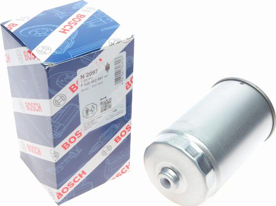 BOSCH F 026 402 097 - Горивен филтър vvparts.bg