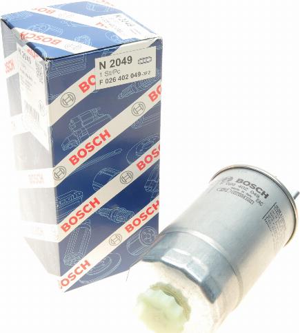 BOSCH F 026 402 049 - Горивен филтър vvparts.bg