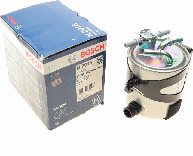 BOSCH F 026 402 016 - Горивен филтър vvparts.bg