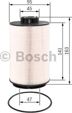 BOSCH F 026 402 070 - Горивен филтър vvparts.bg