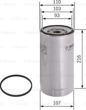 BOSCH F 026 402 138 - Горивен филтър vvparts.bg