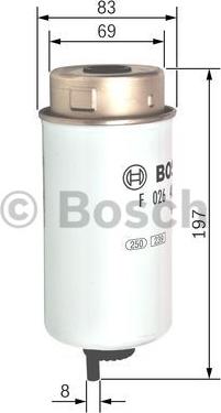 BOSCH F 026 402 121 - Горивен филтър vvparts.bg