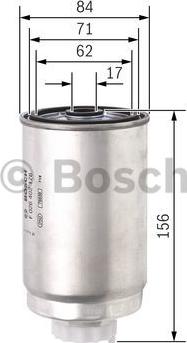 BOSCH F 026 402 176 - Горивен филтър vvparts.bg