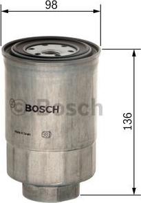 BOSCH F 026 402 831 - Горивен филтър vvparts.bg