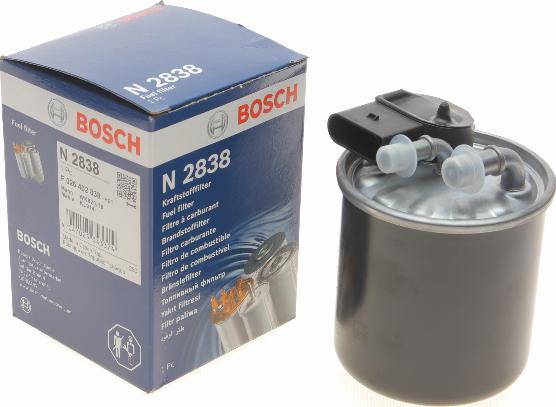 BOSCH F 026 402 838 - Горивен филтър vvparts.bg