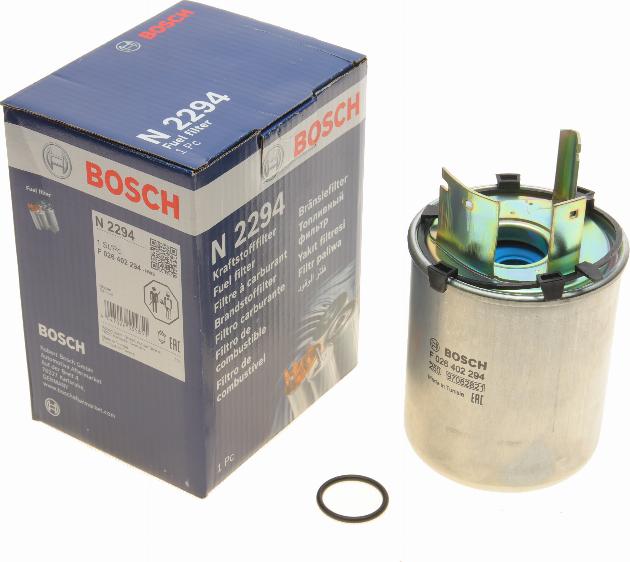 BOSCH F 026 402 294 - Горивен филтър vvparts.bg